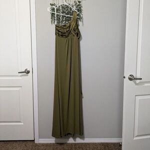 Green Bridesmaids Wedding Formal Dress